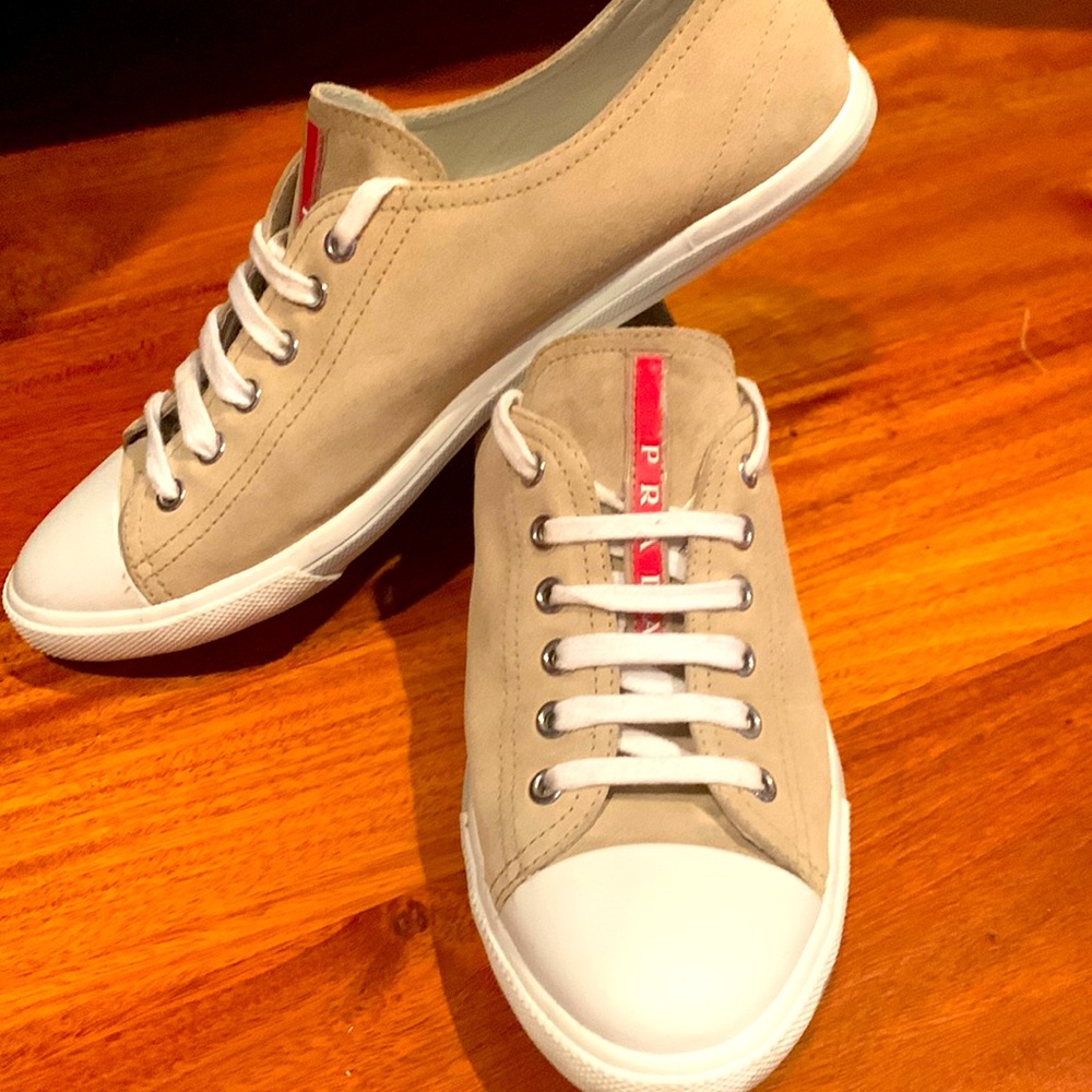 Prada Suede Sneakers